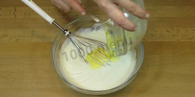 Рецепт классический сметанный торт без яиц
