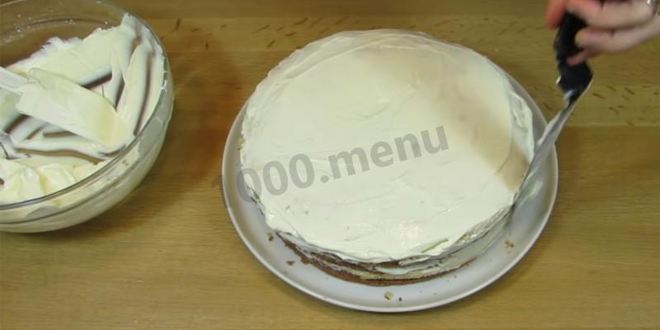 Рецепт классический сметанный торт без яиц