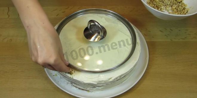 Рецепт классический сметанный торт без яиц