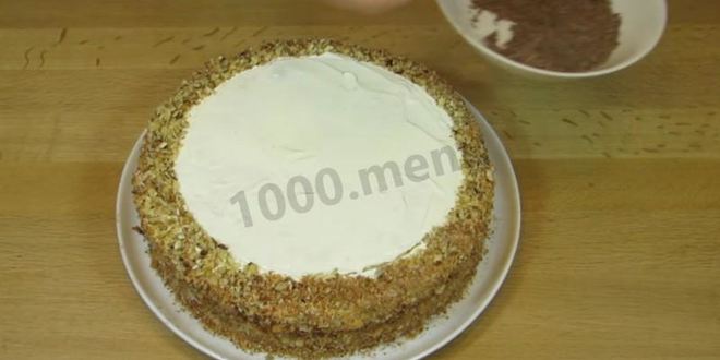 Рецепт классический сметанный торт без яиц