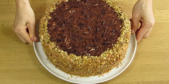 Рецепт классический сметанный торт без яиц