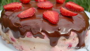 Рецепт Клубничный мини-тортик