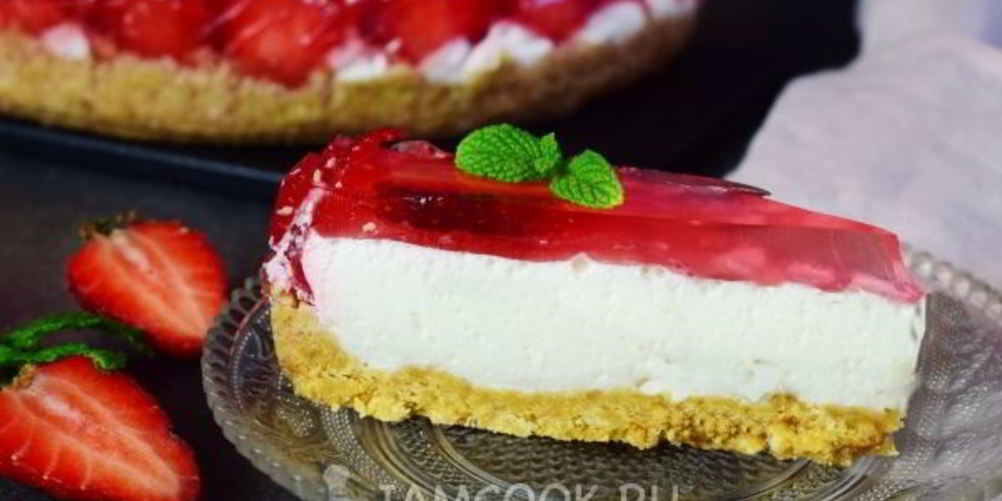 Рецепт торт клубничный