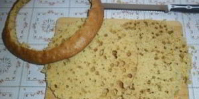 Рецепт легкий и вкусный тортик на кефире