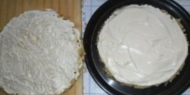 Рецепт легкий и вкусный тортик на кефире