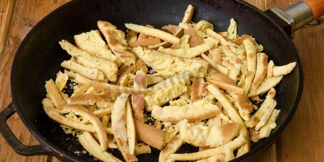 Рецепт медовик на сковороде