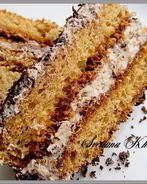 Медовик Осенний в шоколадной крошке