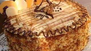 Рецепт Медовый Торт Кокетка