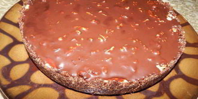 Рецепт молочный торт с карамелью и шоколадом