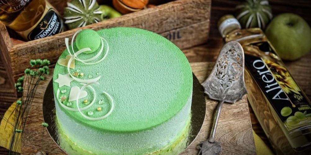 Как приготовить муссовый торт drunk apple