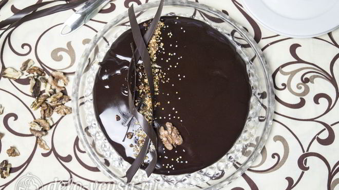 Рецепт Муссовый торт с пралине