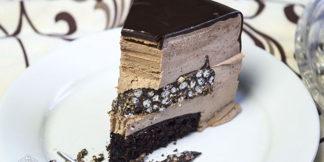 Рецепт муссовый торт с пралине