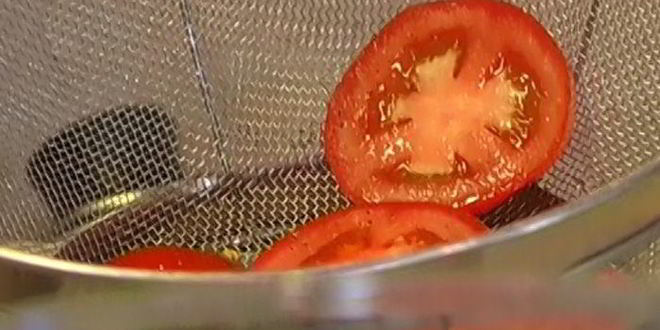 Рецепт наполеон из овощей и сыра буррата