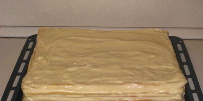 Рецепт наполеон с заварным кремом