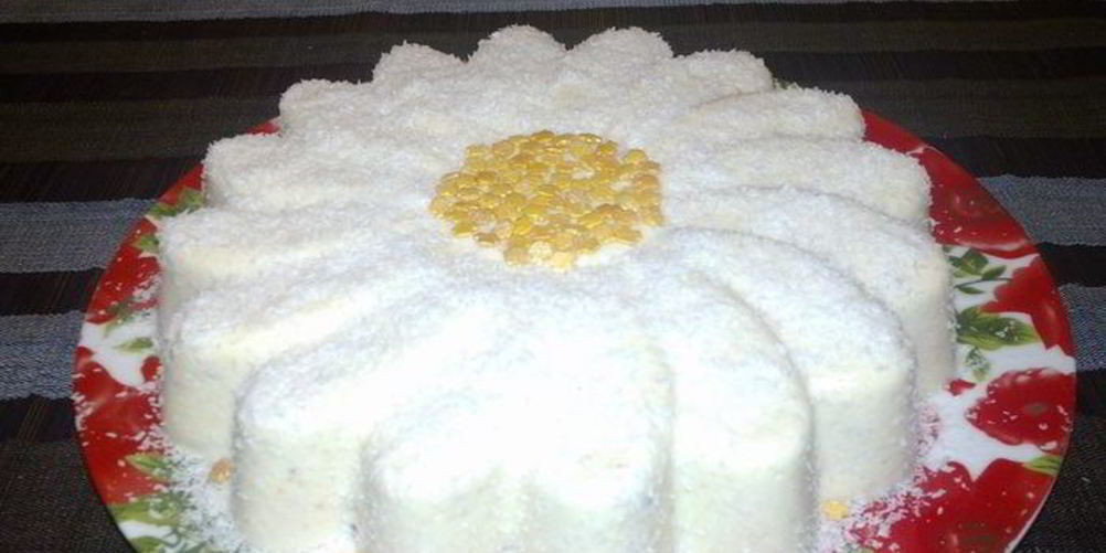 Как приготовить персиковый торт-суфле нежная ромашка