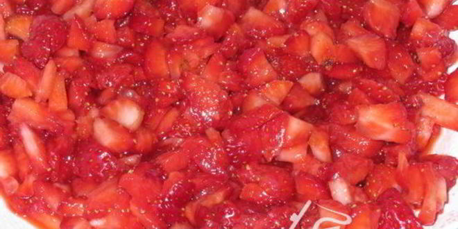 Рецепт песочный торт с клубникой