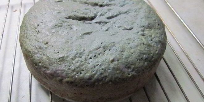 Рецепт постный торт с черничной начинкой и миндалем