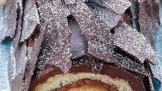 Рецепт Рождественское полено из Франции