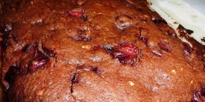 Рецепт шоколадный панчо с вишней