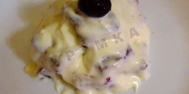 Рецепт шоколадный панчо с вишней