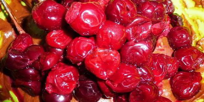 Рецепт шоколадный панчо с вишней