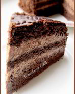 Шоколадный шифоновый торт