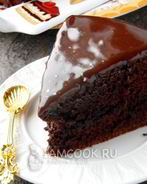 Шоколадный торт На раз, два, три