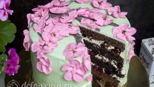 Рецепт Шоколадный торт с вишней