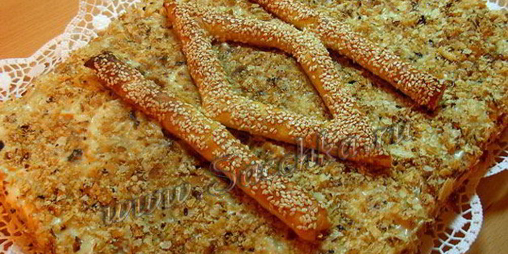 Как приготовить сырно-грибной наполеон