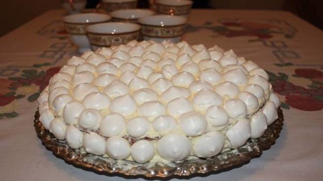 Рецепт Торт Белоснежка