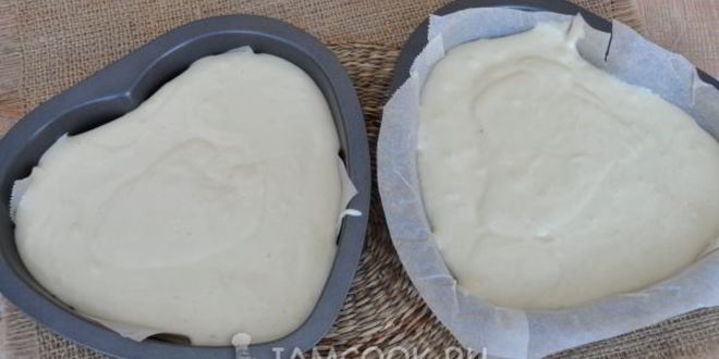 Рецепт торт бисквитный с клюквой и яблоком клубничка