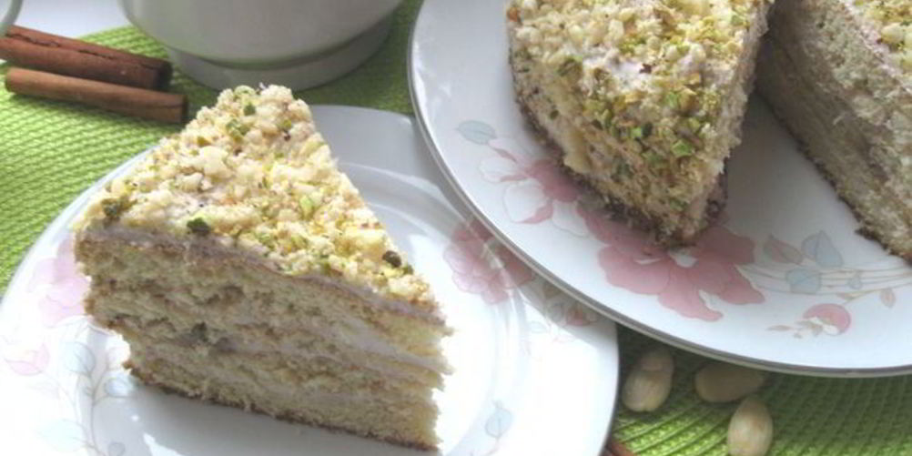 Как приготовить торт бисквитный со сливочно-фруктовым кремом хрустальная донна