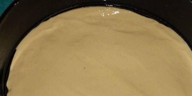 Рецепт торт чернично-персиковое суфле