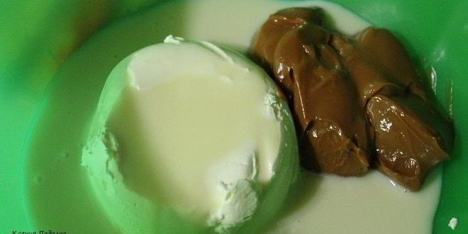 Рецепт торт чернично-персиковое суфле