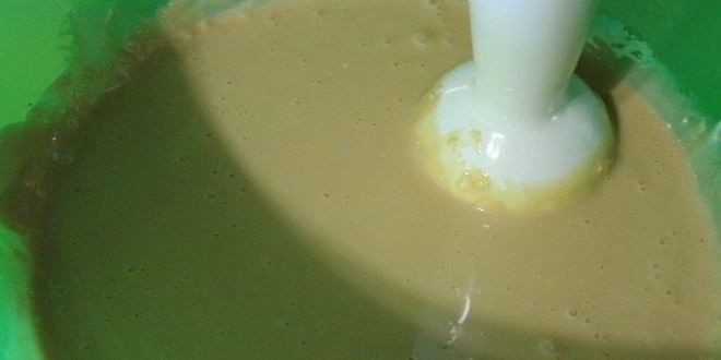 Рецепт торт чернично-персиковое суфле