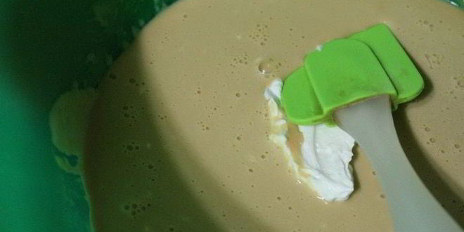 Рецепт торт чернично-персиковое суфле