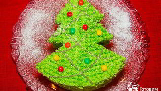 Рецепт Торт Елочка