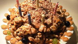 Рецепт Торт из печенья Рыбки