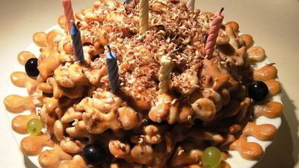 Рецепт Торт из печенья Рыбки