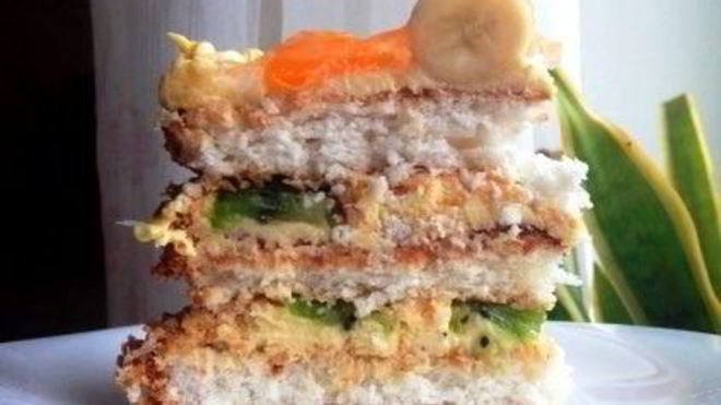 Рецепт Торт Кокосовый бум