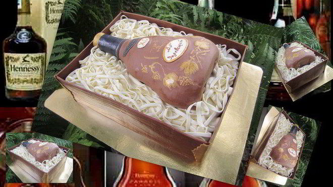 Рецепт Торт Коробка с коньяком