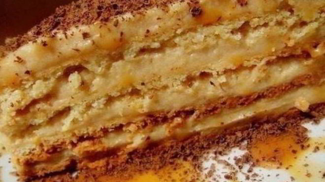 Рецепт Торт Крем-брюле