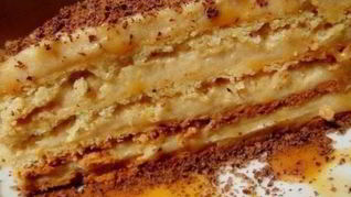 Рецепт Торт Крем-брюле