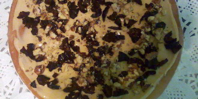 Рецепт торт медовик с черносливом и грецкими орехами