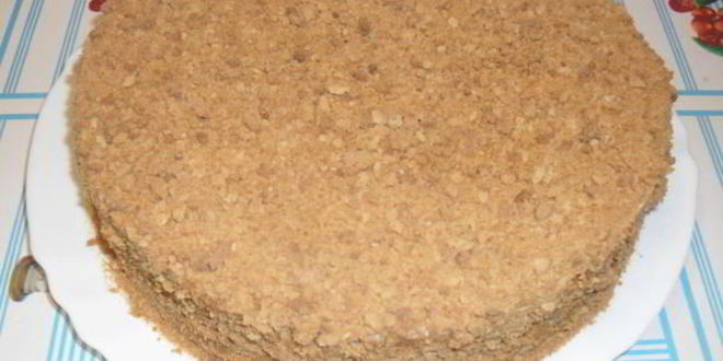 Рецепт торт медовик с заварным кремом