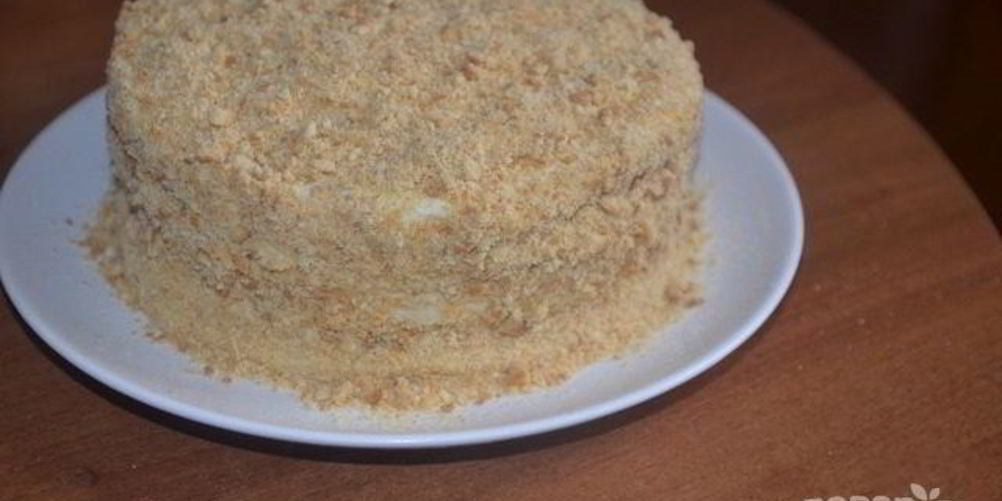 Как приготовить торт на сковороде со сметаной