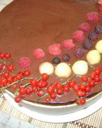 Торт Птичье молоко с бананом