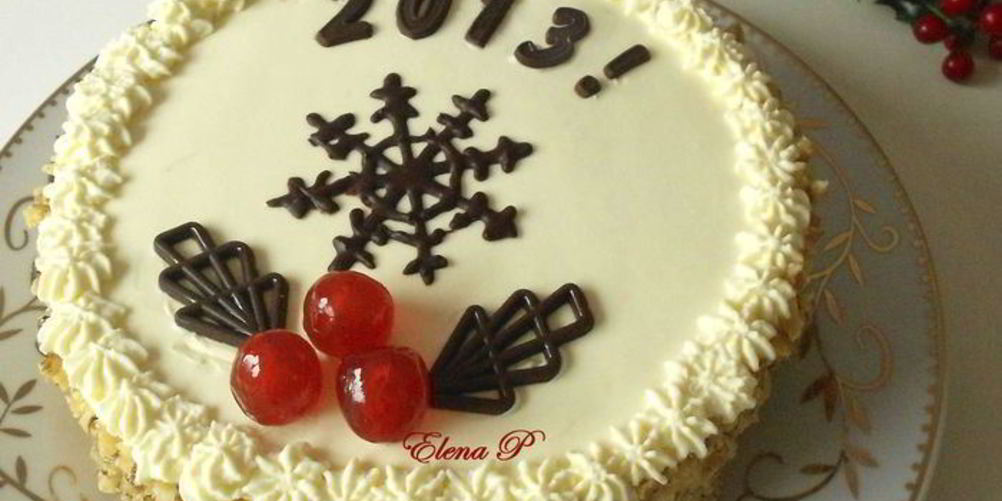 Как приготовить торт с новым годом