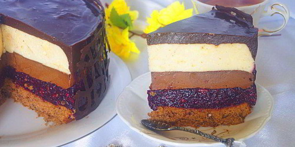 Рецепт лимонный торт с ореховой прослойкой