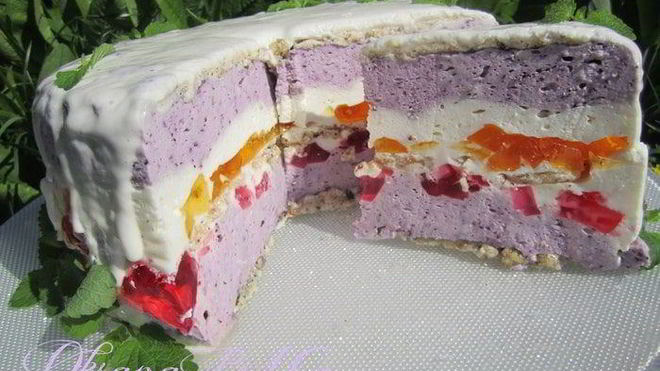 Рецепт Торт — суфле Butterfly